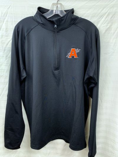 Sport Tek Anderson Scratch A 1/4 Zip Pullover - Black